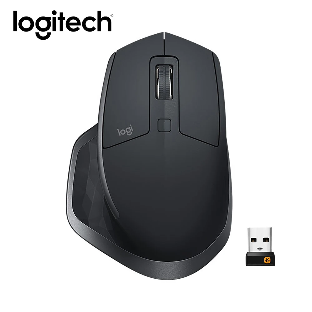 Эргономичная компьютерная мышь Logitech MX Master Wireless 2S 2 4 Гц 1000DPI USB аксессуары для