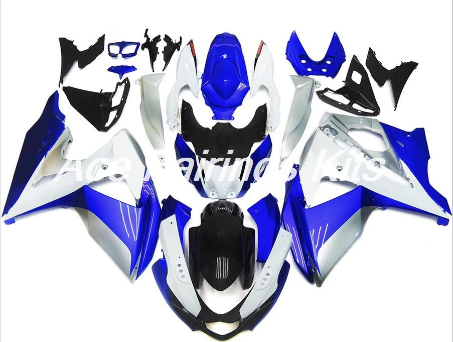 ABS Мотоциклетный вставной обтекатель комплект подходит для SUZUKI GSXR1000 09-16 L2 gsx-r GSXR 1000 K9 2009 2010 ABS Обтекатели набор синий топ