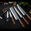 Stainless Steel Kitchen Knives Set Forged Kitchen Knife Sets Scissors Ceramic Peeler Chef Slicer Nakiri Paring Knife Gift Case ► Photo 2/5