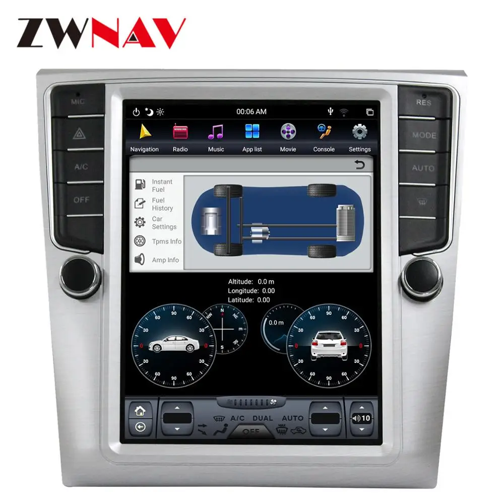 Top PX6 4GB RAM Tesla style Android 8.1 Car GPS Navigation For Volkswagen Magotan 2012-2015 head unit multimedia radio tape recorder 4 Top PX6 4GB RAM Tesla style Android 8.1 Car GPS Navigation For Volkswagen Magotan 2012-2015 head unit multimedia radio tape recorder 4