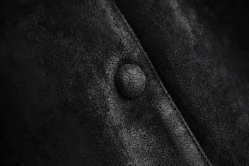 Зимняя куртка casaco Англия Винтажный высокий уличный замшевый пояс с кистями feminino jaqueta feminina кожаная куртка Женские топы