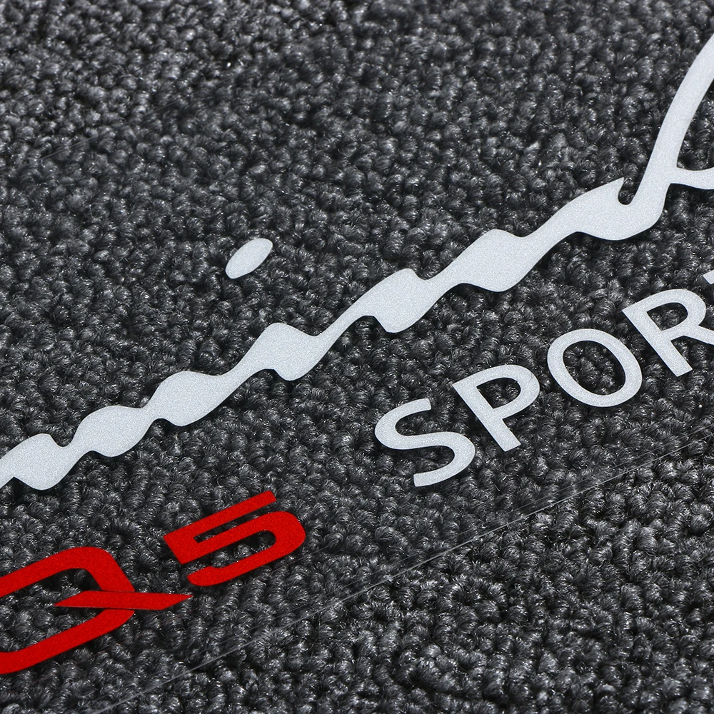 Авто Светоотражающая лампа Декор бровей Наклейка виниловая пленительная Спортивная отделка фары гоночная наклейка для Audi Q5 Наклейка Автомобильные аксессуары