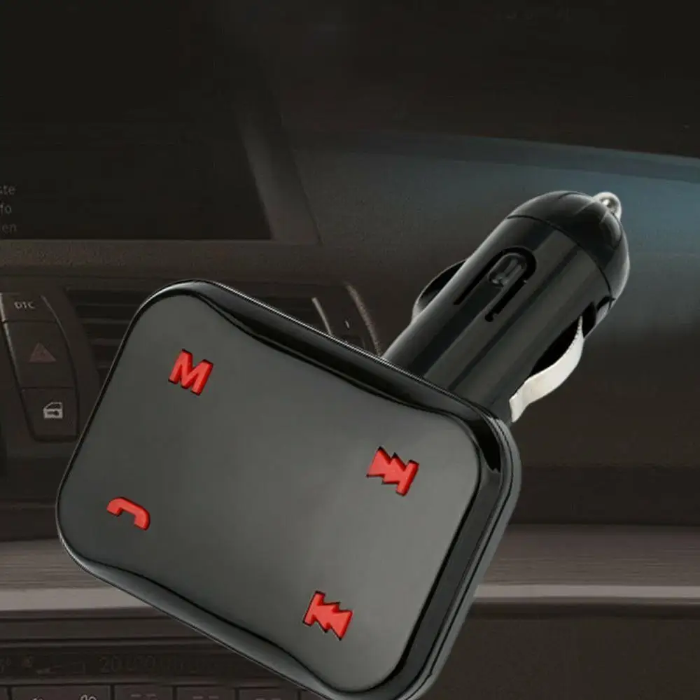 2.1A Быстрая зарядка fm-передатчик Bluetooth модулятор Автомобильный комплект аудио mp3-плеер двойной USB Автомобильное зарядное устройство