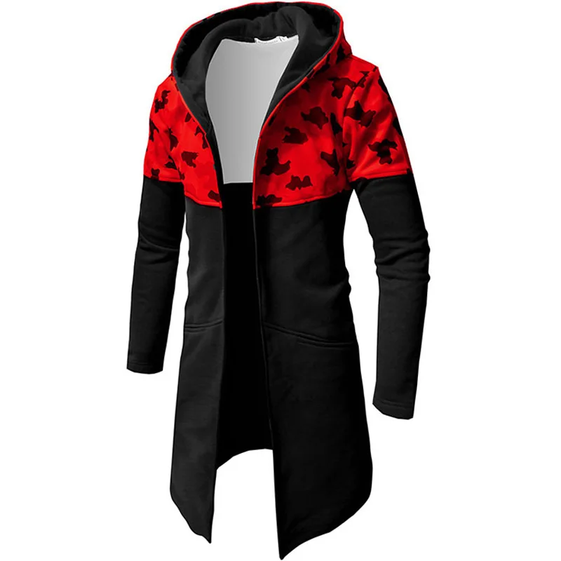 Buy New Hoodies Men 2019 Brand Male Long Sleeve Hoodie Splice Sweatshirt Mens Moletom Masculino Hoodies Slim Tracksuit 3XL