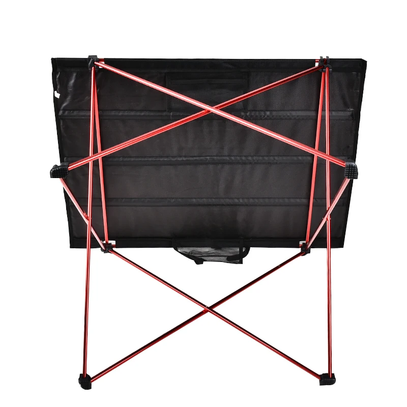 Outdoor Furniture Table Red Folding Camping Table Light Color Weight Ultralight Desk Fishing Tables