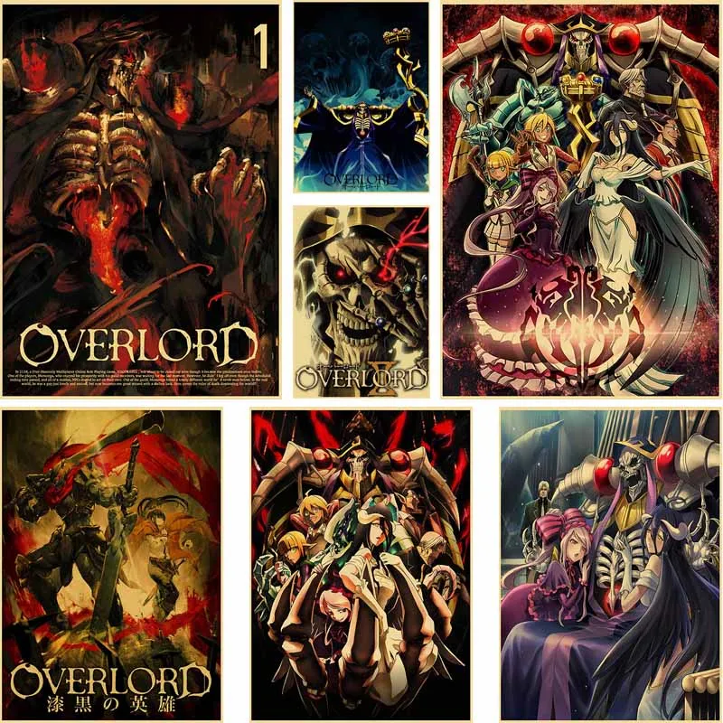 Overlord Anime Posters for Sale