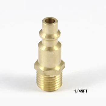 

10 pcs quick connector for Pneumatic tools air line coupler quick release coupler quick coupler air fittings brass