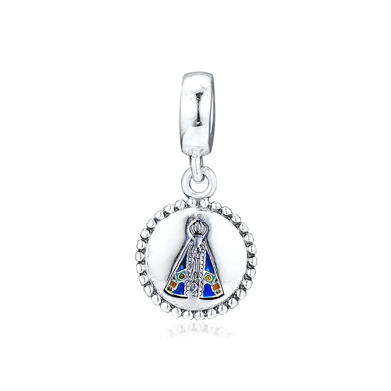 

Fits Pandora Bracelets Pope Holy Father Bead Original 925 Sterling Silver Charms Beads for Jewelry Making kralen berloques