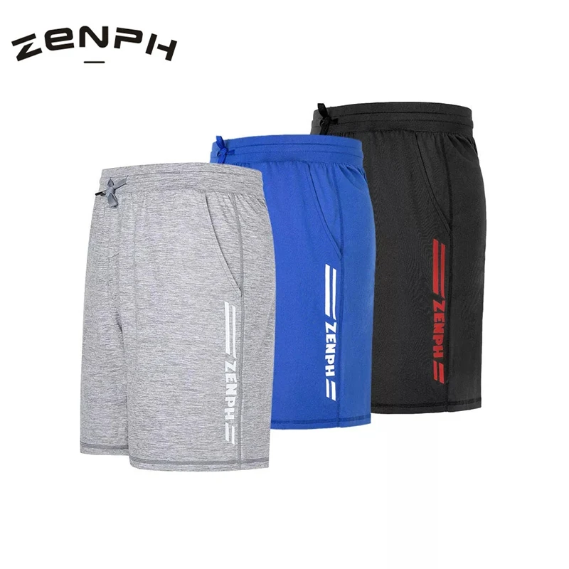 Мужские летние спортивные короткие брюки Zenph эластичные дышащие быстросохнущие
