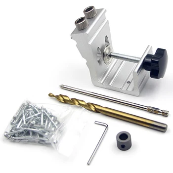 

Woodworking Three-In-One Hole Locator Hole Punch Dowel Hole Punch Woodworking Tools