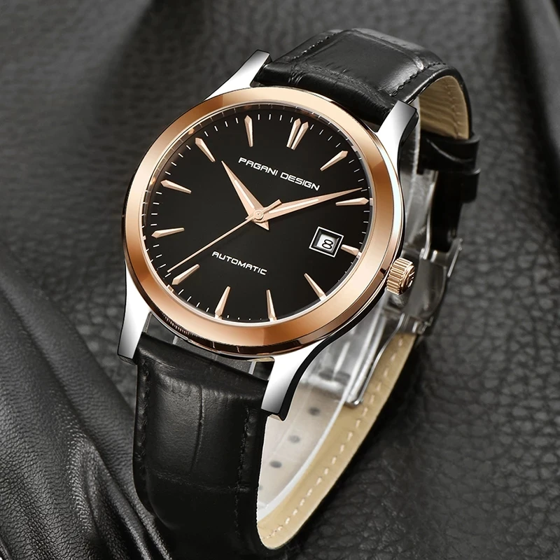 2021 Pagani Design Minimalist Classic Men's Mechanical Watch Stainless Steel Automatic Waterproof Watch Luxury Relogio Masculino