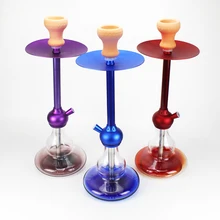 Кальяна Rocket 2 Стекло кальян с Керамика чаша силиконовый шланг Чичи Narguile; ; Прямая поставка;