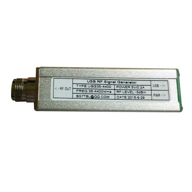Генератор радиочастотного сигнала USB источник сигнала USG35-4400 35 M-4400 M 4,4G 1G 2G 3g BG7TBL