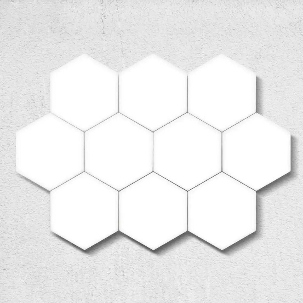 DIY Quantum Lamp LED Hexagonal Lamp Touch Sensitive Modular Night light Magnetic Hexagons Creative Decoration Wall Lamp