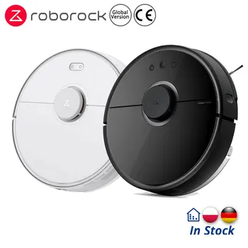 

OriginalRoborock S5 Max Robot Vacuum Cleaner Smart Laser Navigation 2000Pa Mop 290ml Water Tank AI Recharge Support Al