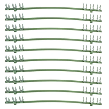 

50pcs Cucumber Support Buckle Adjustable Tomato Climbing Vine Plant Trellis Connecting Buckle (Fit for 8mm Round Tube)