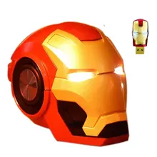 Ironman Cartoon Bluetooth Altavoz Fm Radio Portátil Mp3 Ironman Cartoon Bluetooth Altavoz Fm Radio Portátil Mp3