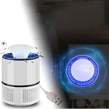 

Practical 7 Colors Lamp Electronic Anti Mosquito Indoor Mosquito Trap Inhaled Fly USB Charger Repeller