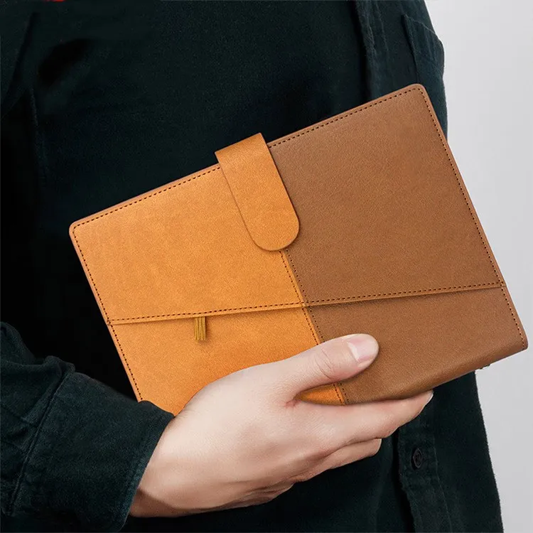 

Smart Erasable Notebook Leather Paper Reusable Wirebound Notebook Cloud Storage Flash Storage Lined With Pen