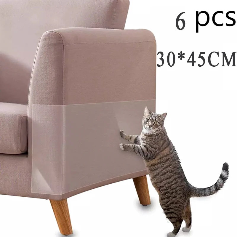Anti Cat Scratcher Guard Cat Scratching Post Furniture Couch Sofa Protector scraper Deterrent Tape Paw Pads Carpet Protector