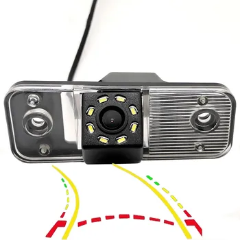 

170D Dynamic Trajectory Track HD Car Rear View Backup Parking Camera For Hyundai IX45 SantaFe Santa Fe Grandeur Azera 2005-2012