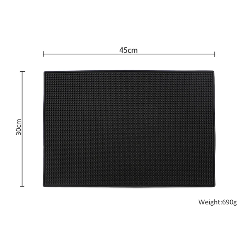 Гибкий ПУ Противоскользящий термостойкий Коврик для салона парикмахерской Инструменты для укладки держатель Столешница плоский коврик для парикмахерских аксессуаров