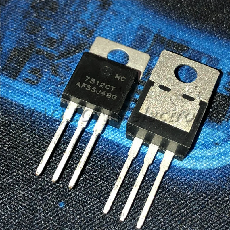 10 шт./лот MC7812CT 7812 TO220 Трехконтактный Регулятор высокого тока IC | Электронные