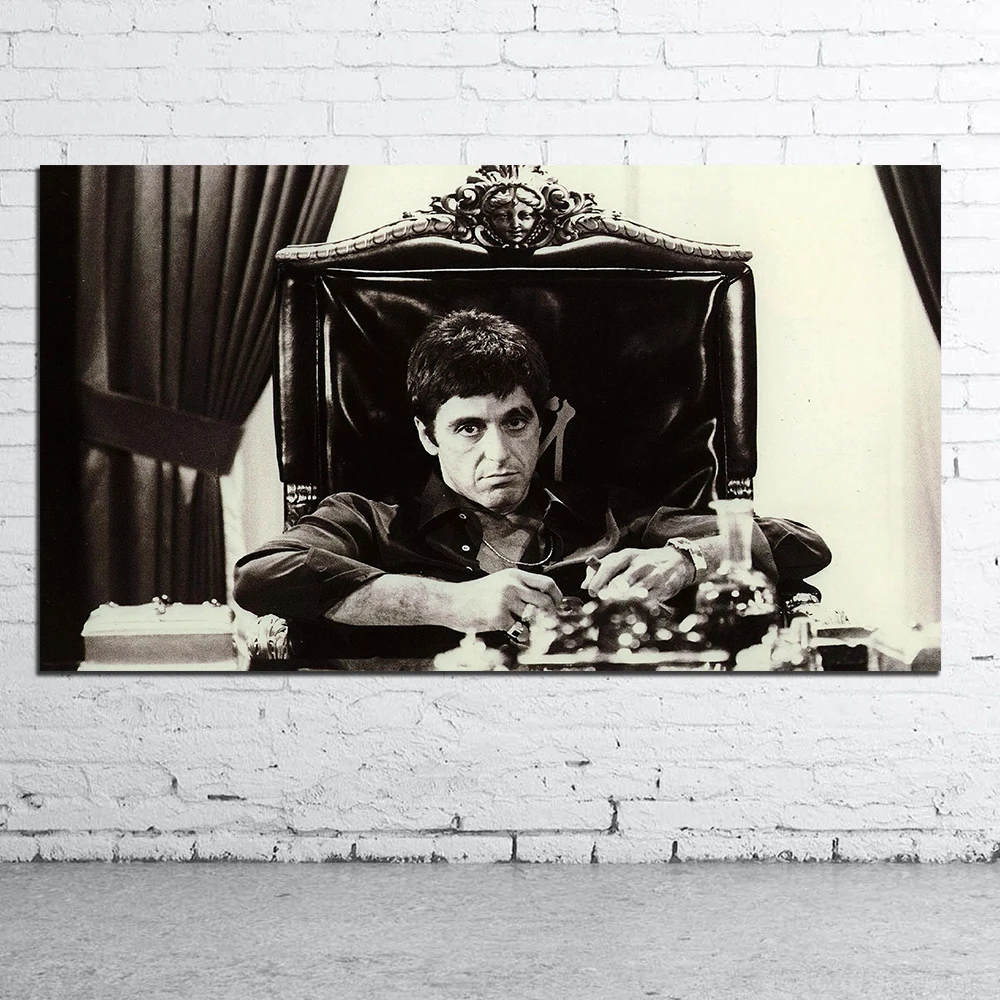 DDHH AL PACINO фильм Лицо со шрамом постер домашний декор картина на стену для гостиной