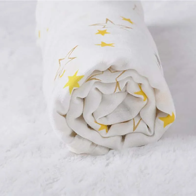 Baby Boy Blanket Bath towel gauze Baby Swaddle blanket newborn Swaddling baby sleeping wrap Summer BHB005