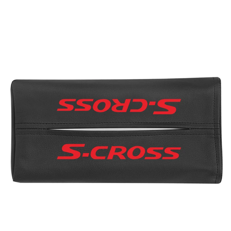 Автомобильный держатель для салфеток для Suzuki scross, автомобильная коробка для салфеток, креативная сумка для хранения салфеток