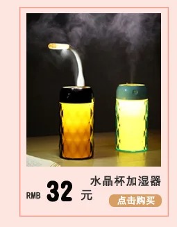 South Korea Hot Sales New Style Chargeable ACORN Humidifier Night Light Mute Large Capacity Household Mini USB Humidifier