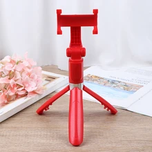 3 в 1 Беспроводная Bluetooth селфи-палка складной ручной монопод с дистанционным спуском затвора Выдвижной мини-штатив