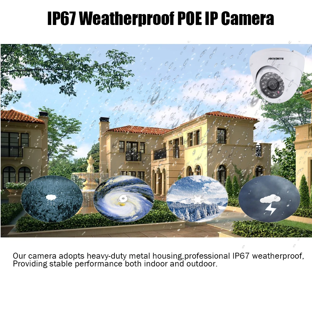 H.265+ 8CH 5MP 16CH 5MP POE NVR комплект CCTV система безопасности 5MP ИК комната/Открытый POE IP камера P2P комплект видеонаблюдения 2 ТБ HDD