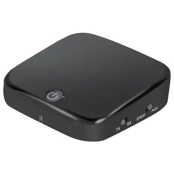 

Bluetooth Transmitter and Receiver, 2-in-1 Wireless o Adapter, Bluetooth 4.1 Adapter with 3.5mm o Cable, Pairing 2 Bluet
