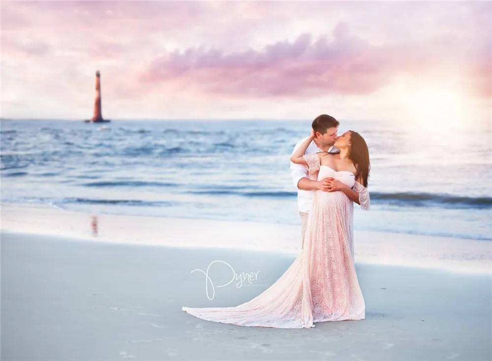 New Lace Maternity Dresses Elegence Pregnancy Dress Photography Long Pregnant Women Maxi Gown For Baby Shower Photo Shoots Props (6)