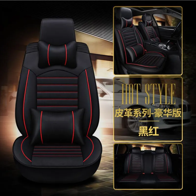 New Universal PU Leather car seat covers For kia Rio 3 4 2017 2018 Sorento 2005 2007 2011 2013 2016 soul spectra styling | Автомобили и