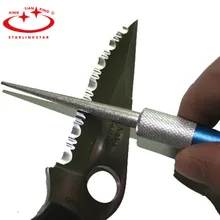 1 Piece of Kitchen Whetstone Diamond Embroidery Diamond Multi-function Pen Sharpener Sharpener Whetstone Fish Hook Sharpener