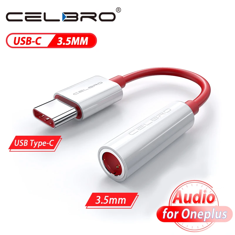 Оригинальный для Oneplus 7t Pro 6t type C 3 5 мм Jack Aux Usb кабель Otg адаптер аудио до One Plus