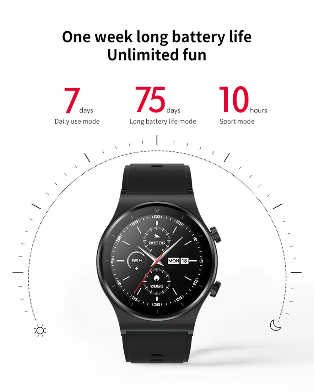 2021 New M46 Smart Watch IP67 Waterproof Bluetooth Call Women Men Heart Rate Blood Pressure Fitness Tracker Sports Smartwatch