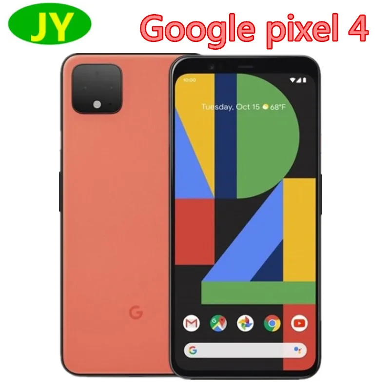 Оригинальный google pixel 4 5 7 дюйма экран P-OLED процессор snapdragon 855 6 ГБ ОЗУ 64 Гб ПЗУ