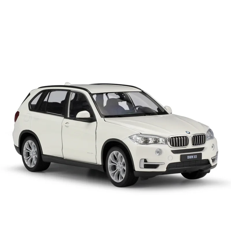 WELLY 1:24 BMW X5 внедорожник спортивный автомобиль имитация сплава Модель автомобиля ремесла Коллекция игрушек инструменты подарок - Цвет: Белый