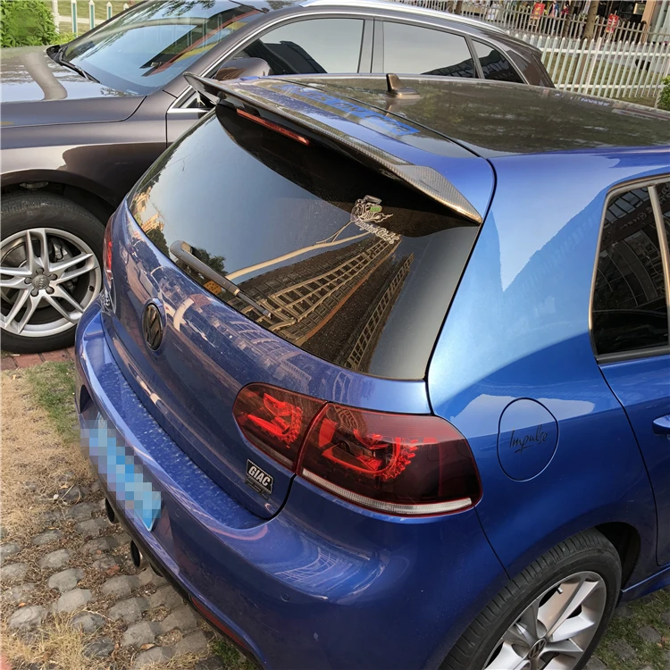 Спойлер для VW GOLF MK6 2011 2013 спойлер высококачественный из углеродного волокна