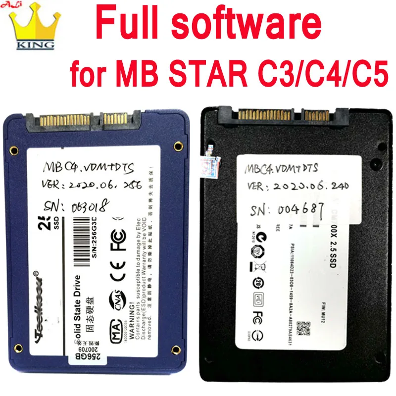Новейшее 2020 09 V полное программное обеспечение для MB STAR C4/C3/C5 SSD/HDD подходит
