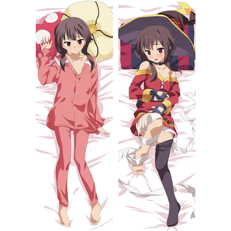 

Newly Design Japanese Anime Cartoon Kono Subarashii Sekai ni Shukufuku Double sided hugging Pillow Case Pillow Cover Pillowcase