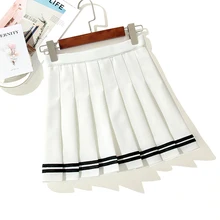 Новинка весна осень Женская Harajuku Милая Короткая юбка с высокой талией Элегантная юбка S-XXL yy341