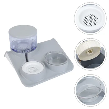 

1Pc Pet Feeder Practical Useful Pet Feeder Bowl Water Drinking Bowl for Pet Cat