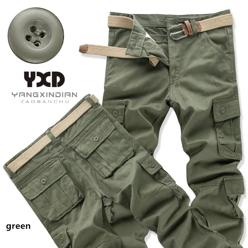baggy green cargo pants