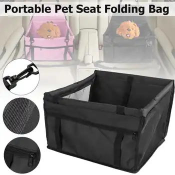 

New Travel Dog Car Carrier Seat Cover Folding Hammock Pet Carriers Bag Carrying For Dogs Cats Transportin Pet Basket Waterproof