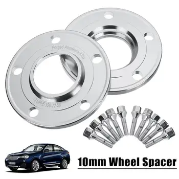 

2pcs 10mm Car Hub Centric Wheels Spacers Hubcentric 5X120mm For BMW 1 3 5 6 7 8 Series E82 E88 E30 E36 E46 E90 E91 E92 E93