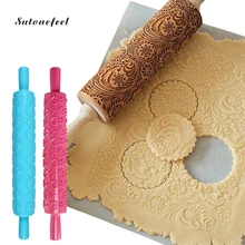 Тисненая Скалка Рождественская елка резная деревянная Скалка Торт помадка инструмент для выпечки печенье нож для бисквита украшения для выпечки